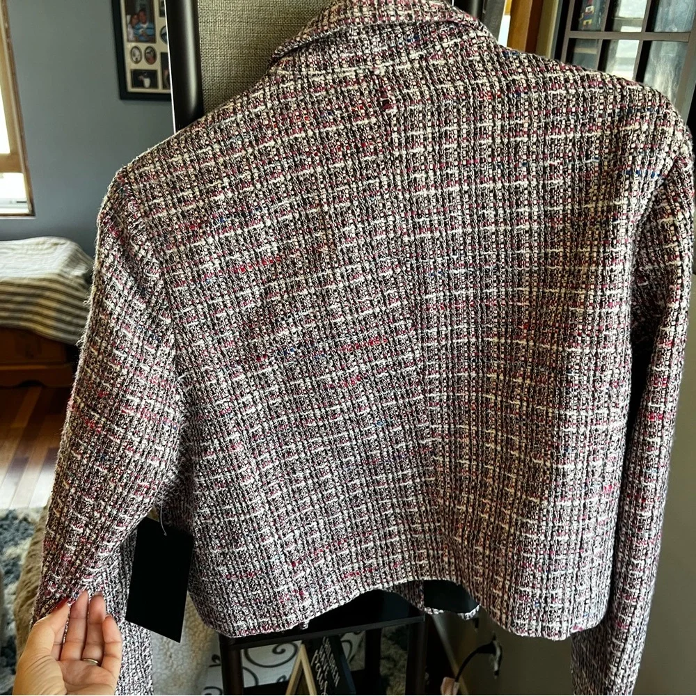 Bagatelle tweed cropped blazer-NWT - Picture 8 of 12